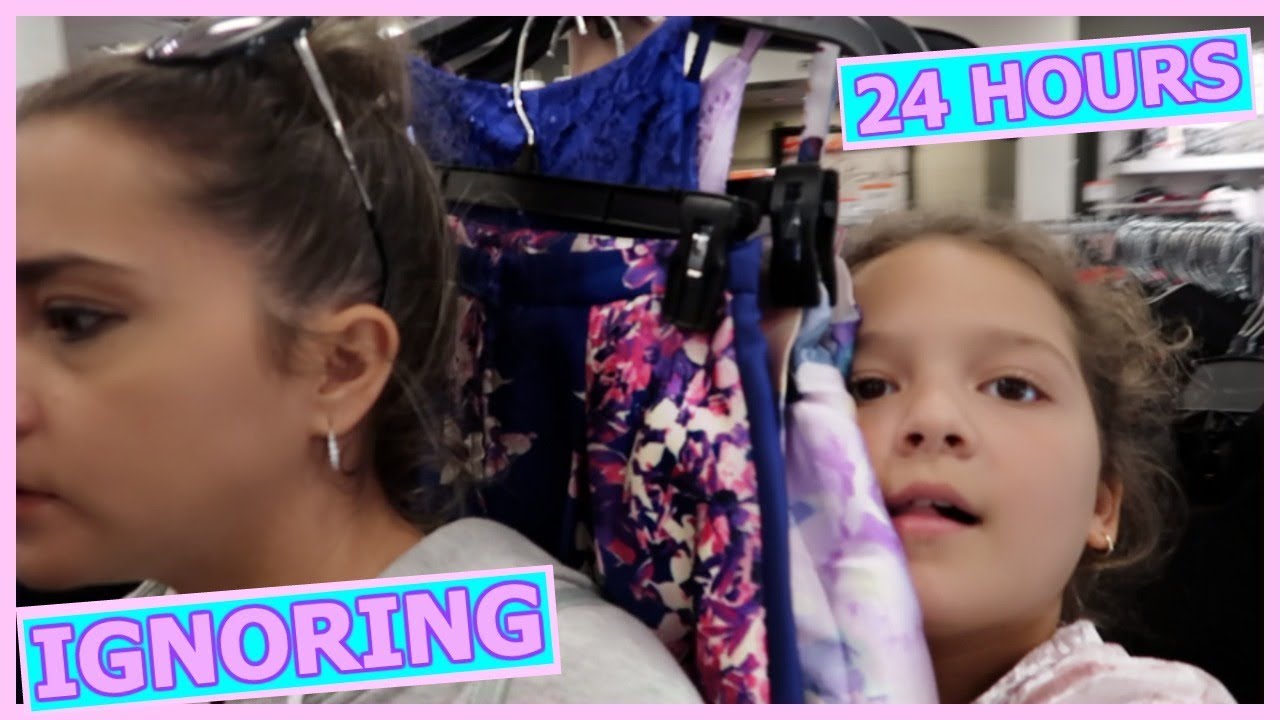 IGNORING A 10 YEAR OLD  FOR 24 HOURS !!! | SISTER FOREVER