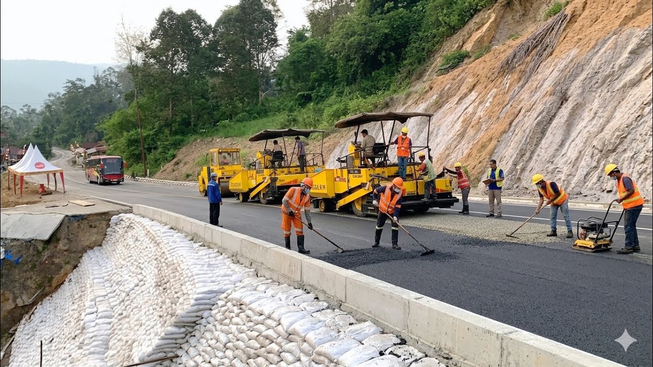 BATU JOMBA TERBARU❗️TANJAKAN DIPERBAIKI “RUAS JALAN DI ASPAL KEMBALI.
