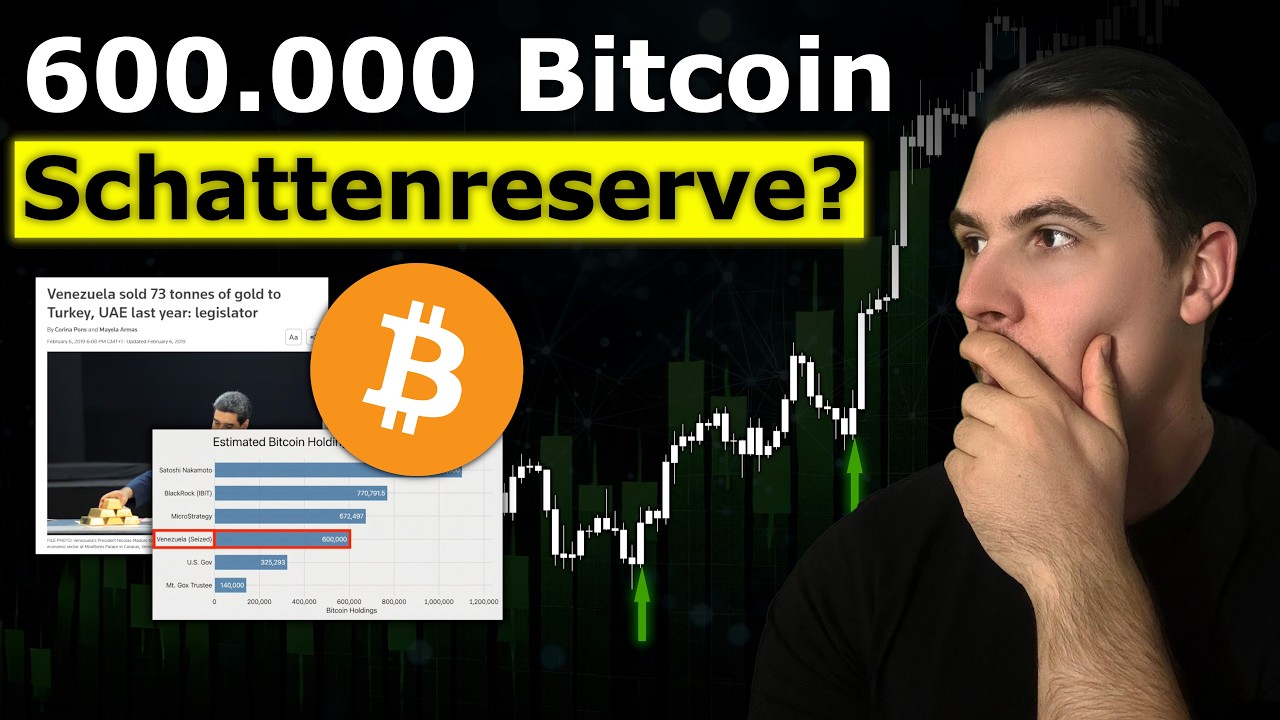 Krypto: H&auml;lt Venezuela die gr&ouml;&szlig;te Bitcoin-Schattenreserve der Welt?