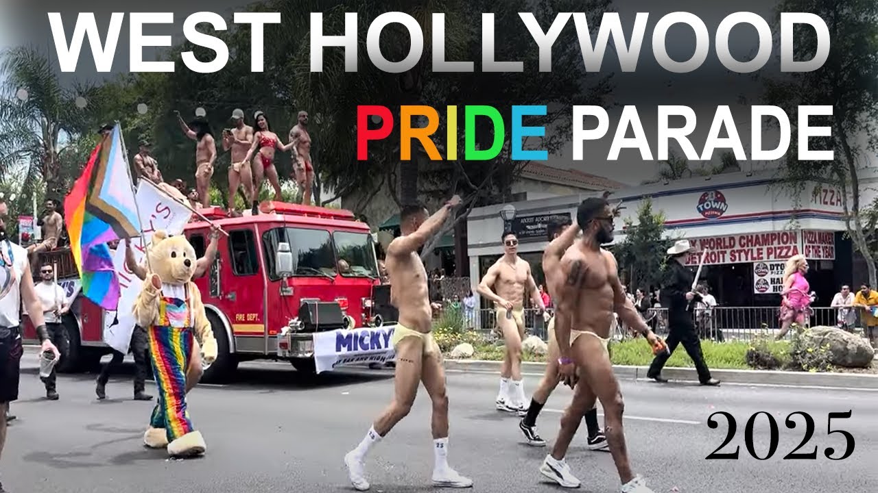 West Hollywood PRIDE PARADE 2025!