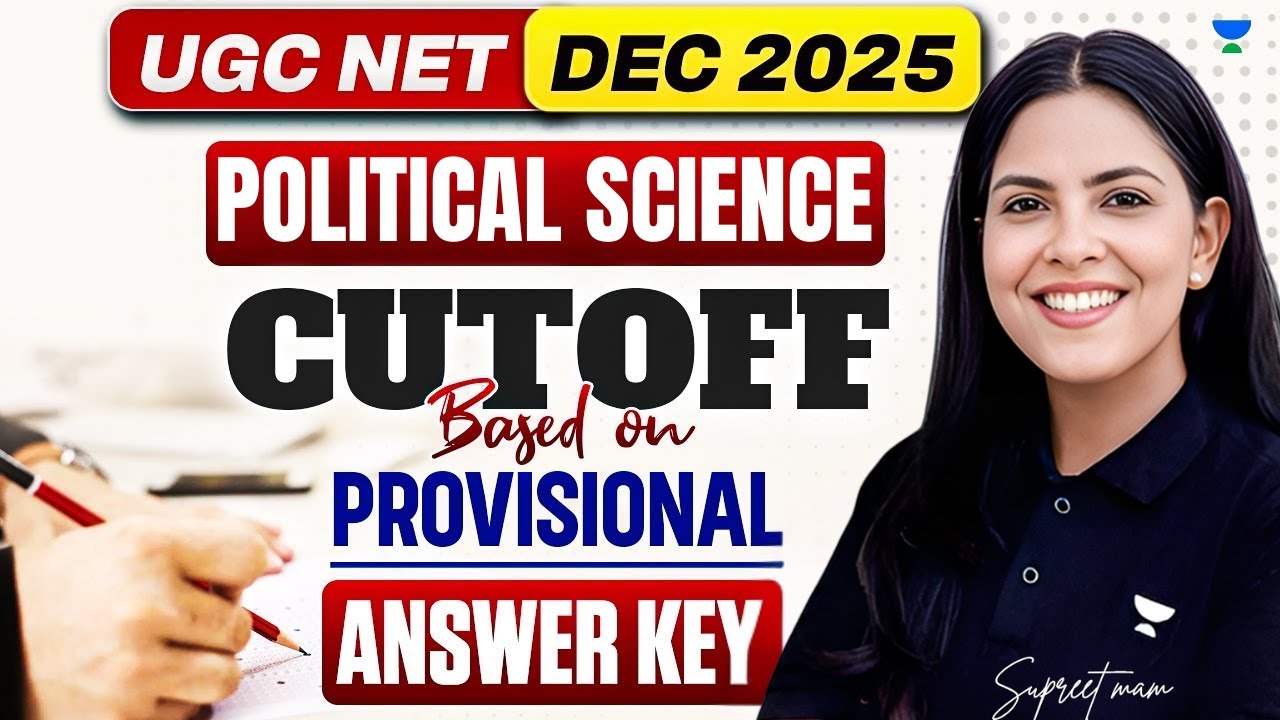UGC NET Political science Dec 2025 Expected Cut Off | Based on Answer Key | Supreet Mam