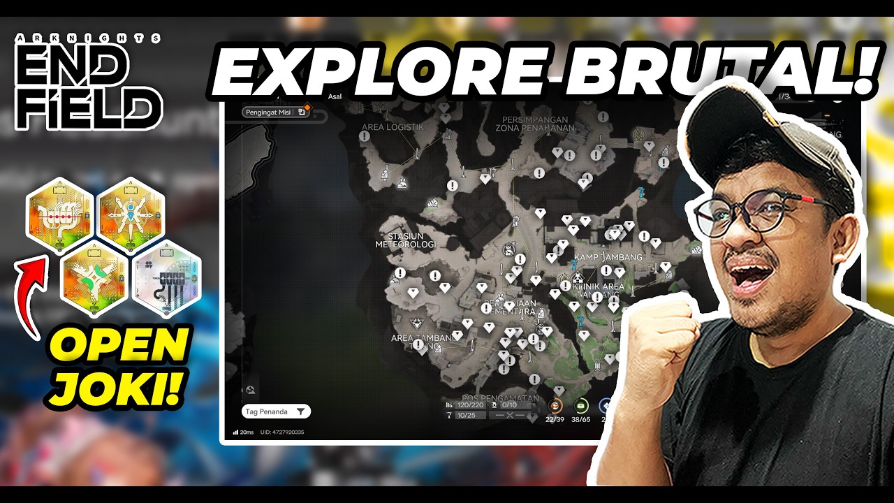 EXPLORE BRUTAL🔥OPEN JOKI TRIM & UMBRA - ARKNIGHTS ENDFIELD