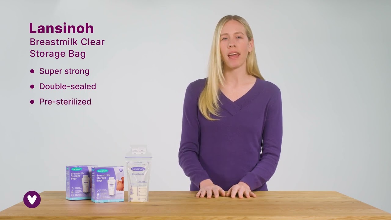 Lansinoh Breast Milk Clear Storage Bag | Carewell’s Guide to Home Health