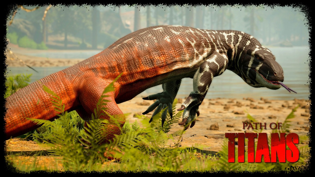 🔴LIVE | MEGALANIA - VARANUS PRISCUS | PATH OF TITANS