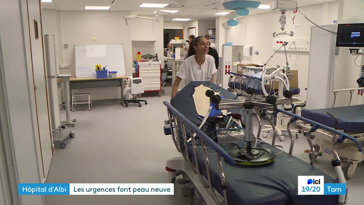 Les urgences de l'hôpital d'Albi déménagent en une nuit