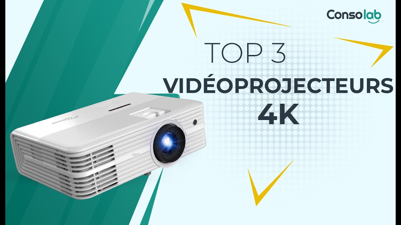 🏆 TOP 3 - MEILLEUR VIDEOPROJECTEUR 4K (COMPARATIF)