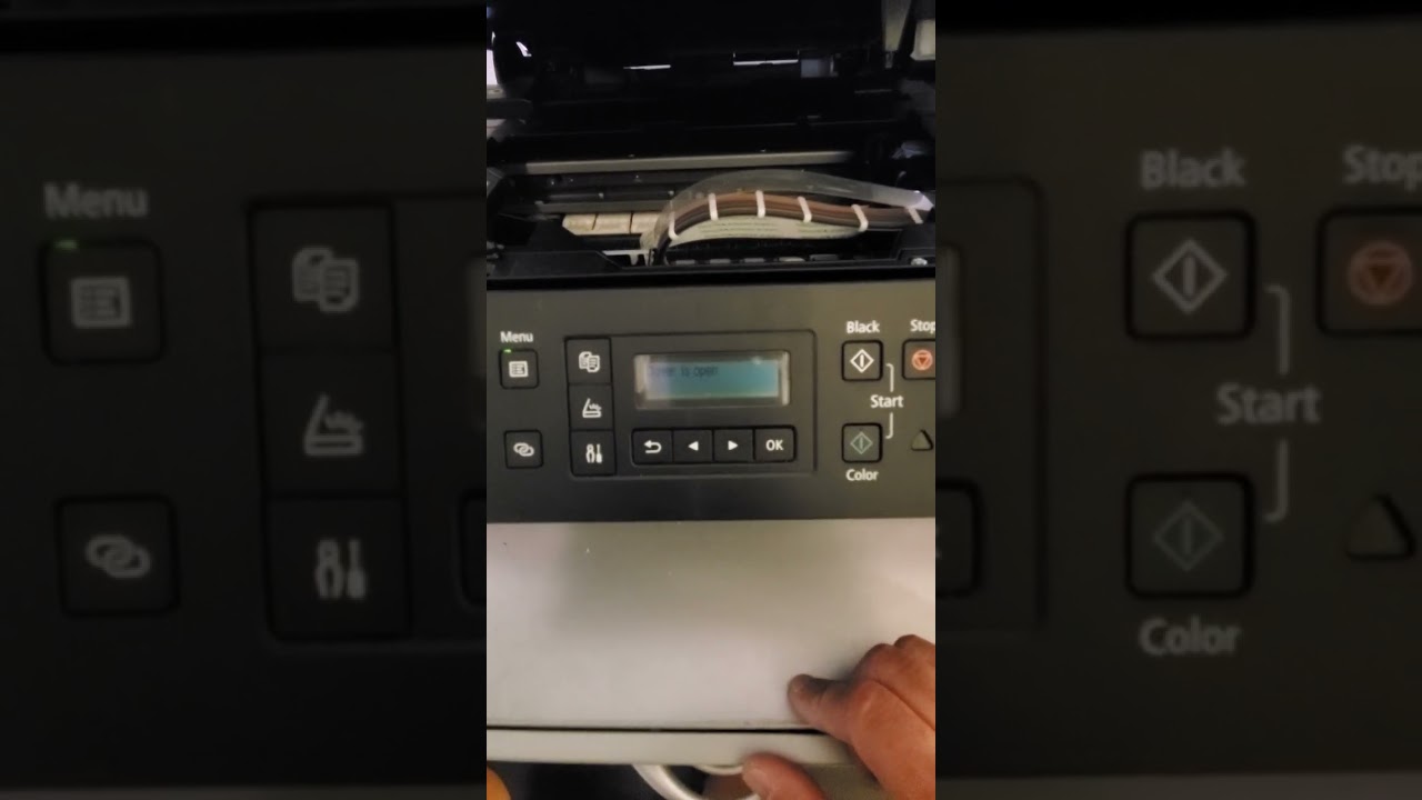 Canon G6020 printing blanks - How to fix