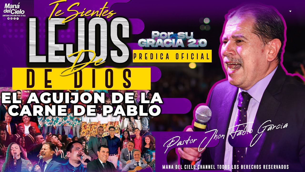 😭Te SIENTES lejos de DIOS😭El AGUIJON de la CARNE🙌PREDICA OFICIALMEGAVIGILIA-Pastor Jhon Fabio Garcia