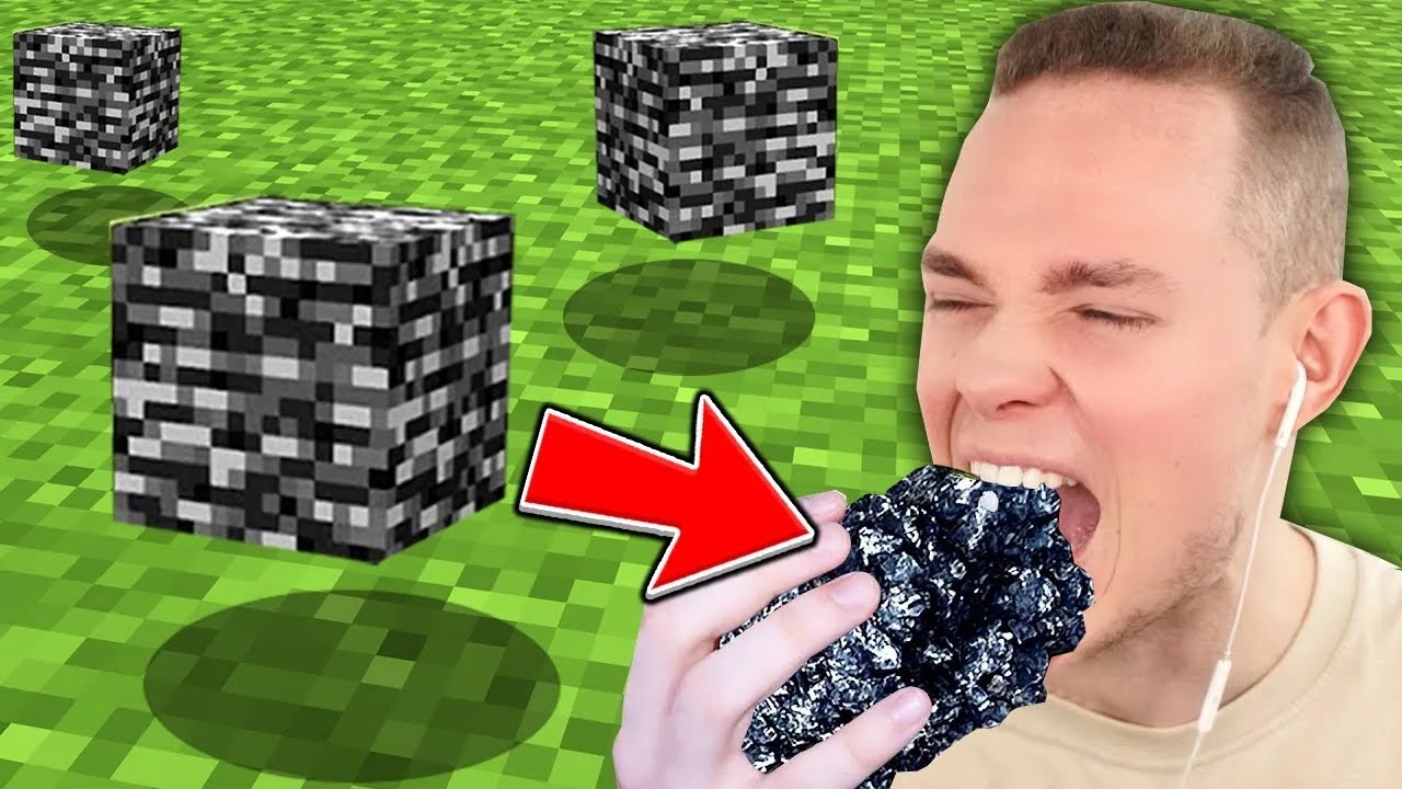 Wir PROBIEREN MINECRAFT ESSEN in der REALITÄT!