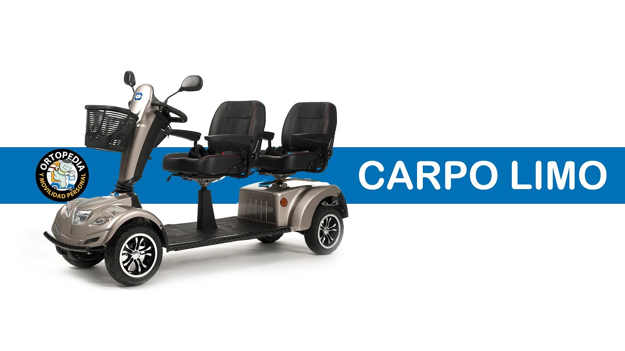 Scooter eléctrico doble - Carpo Limo de Vermeiren