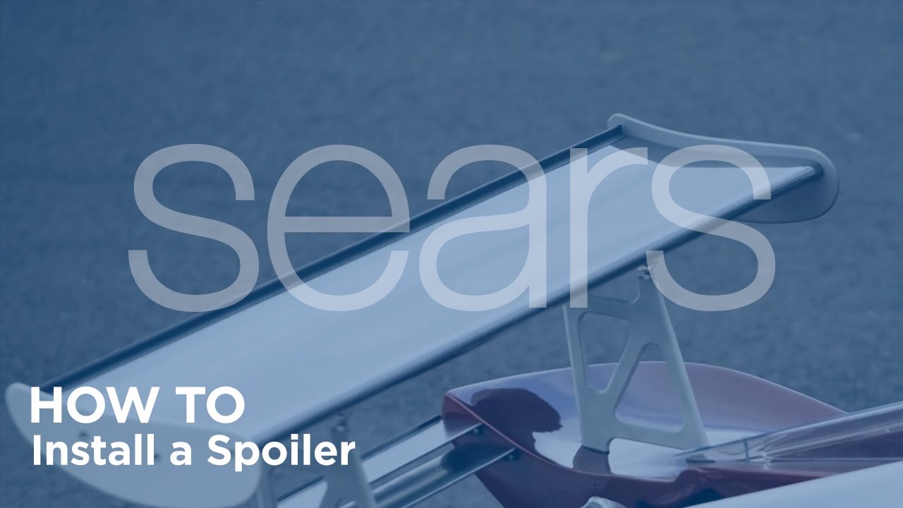 How to Install a Spoiler