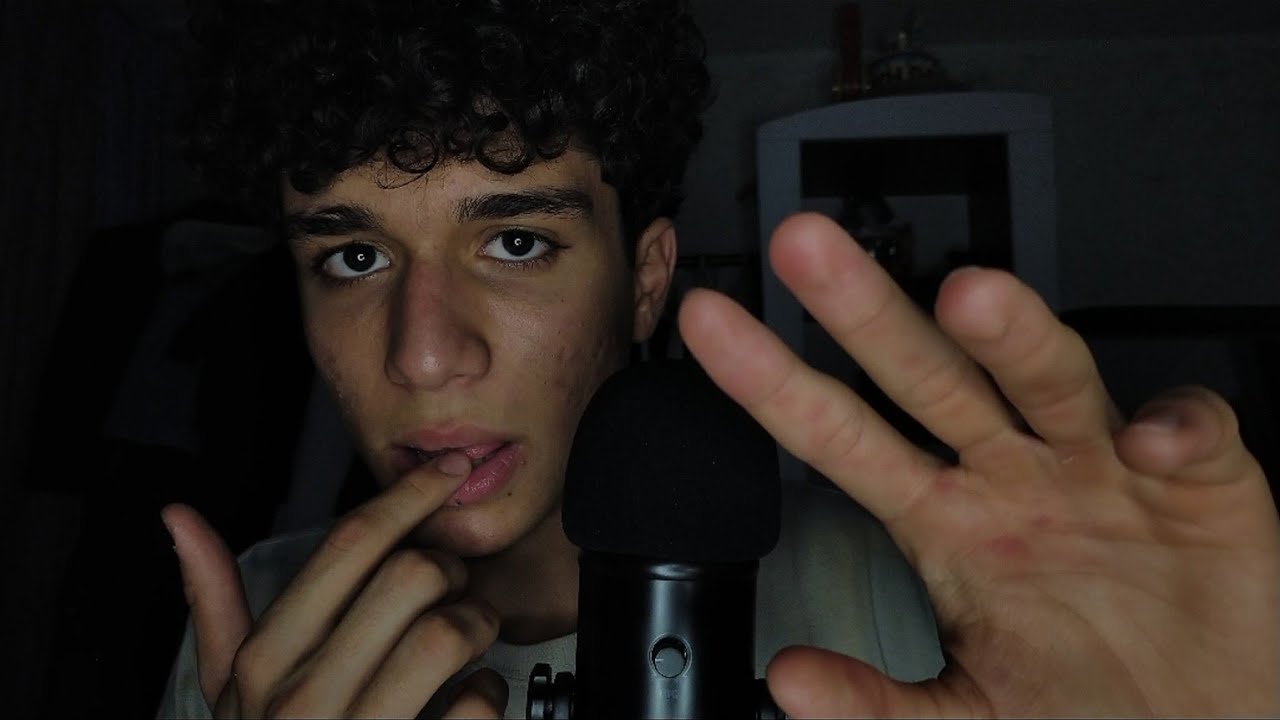 ASMR Mouth Sounds & Spit Painting