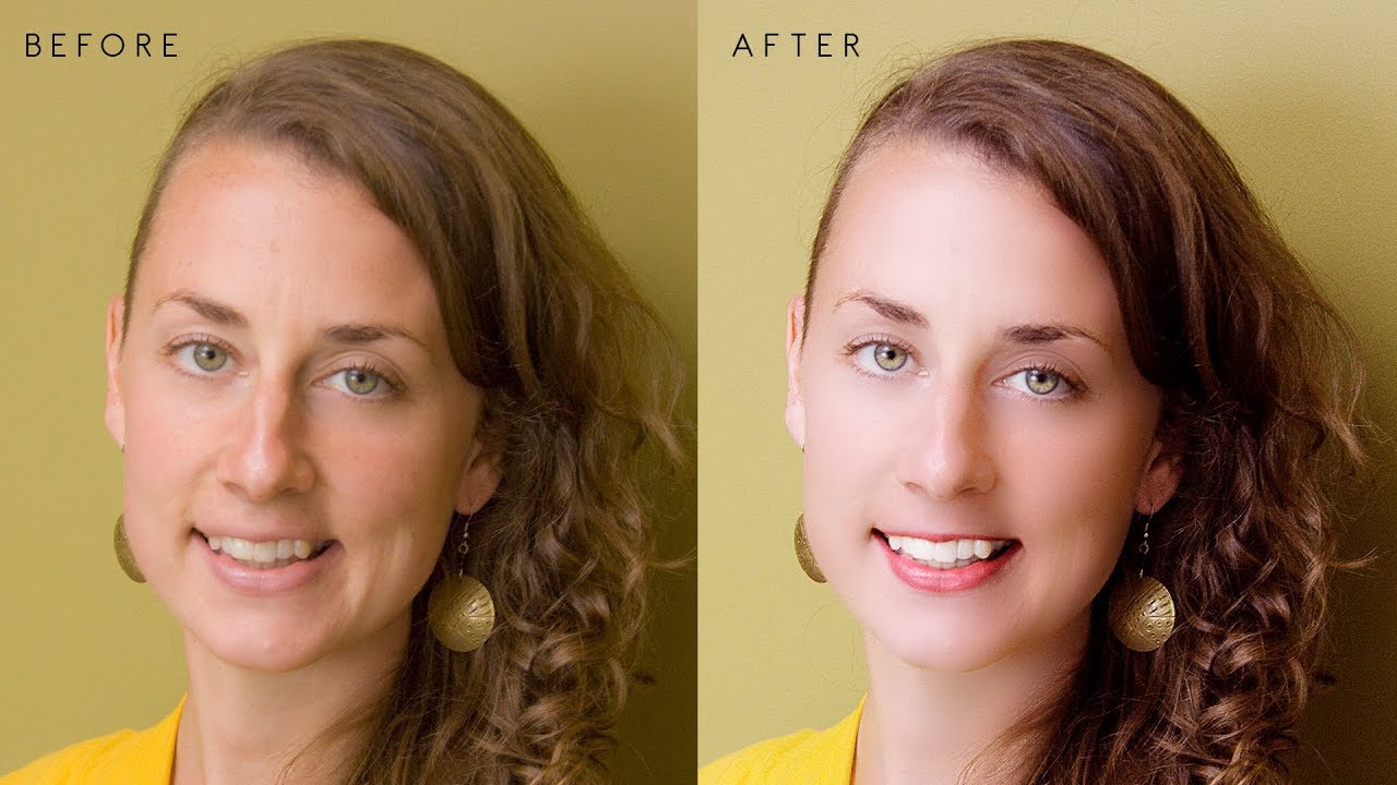 How to Change Normal Person to Model Look-alike in Photoshop - Canon EOS 50D Portrait Retouching