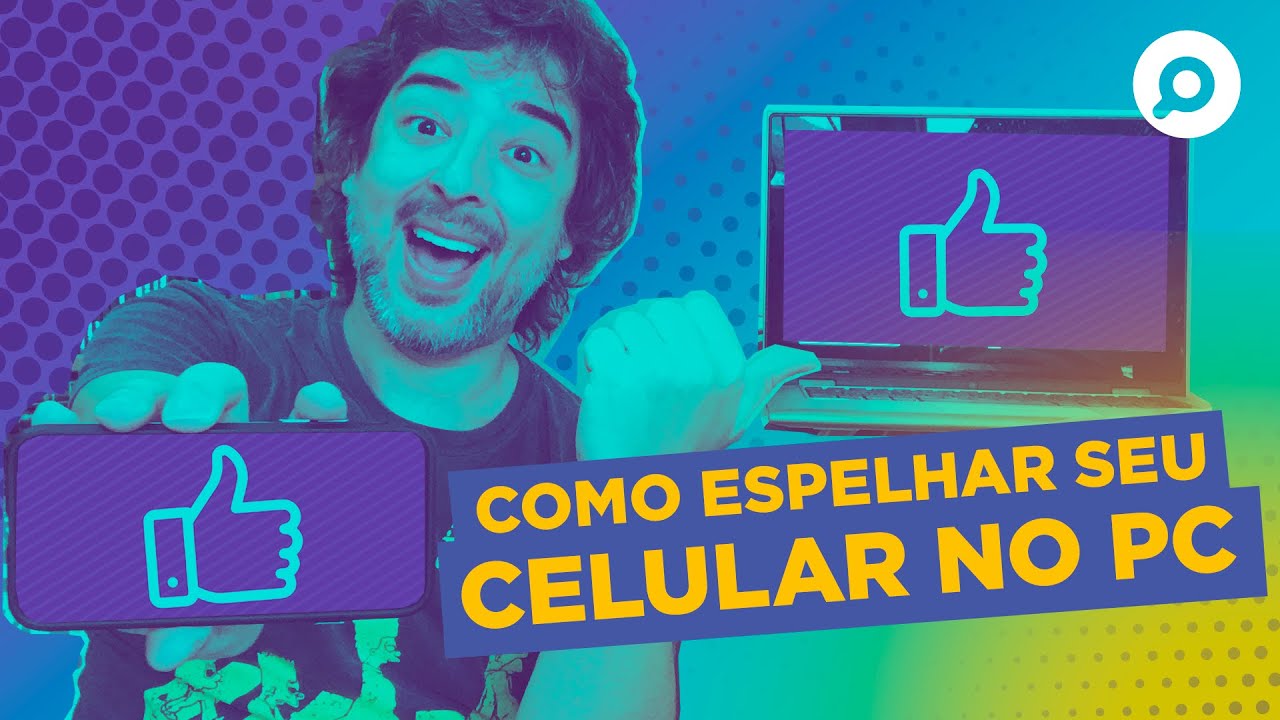 Como ESPELHAR QUALQUER CELULAR e TABLET ANDROID no PC e NOTEBOOK WINDOWS 10 - JEITO FÁCIL e RÁPIDO!