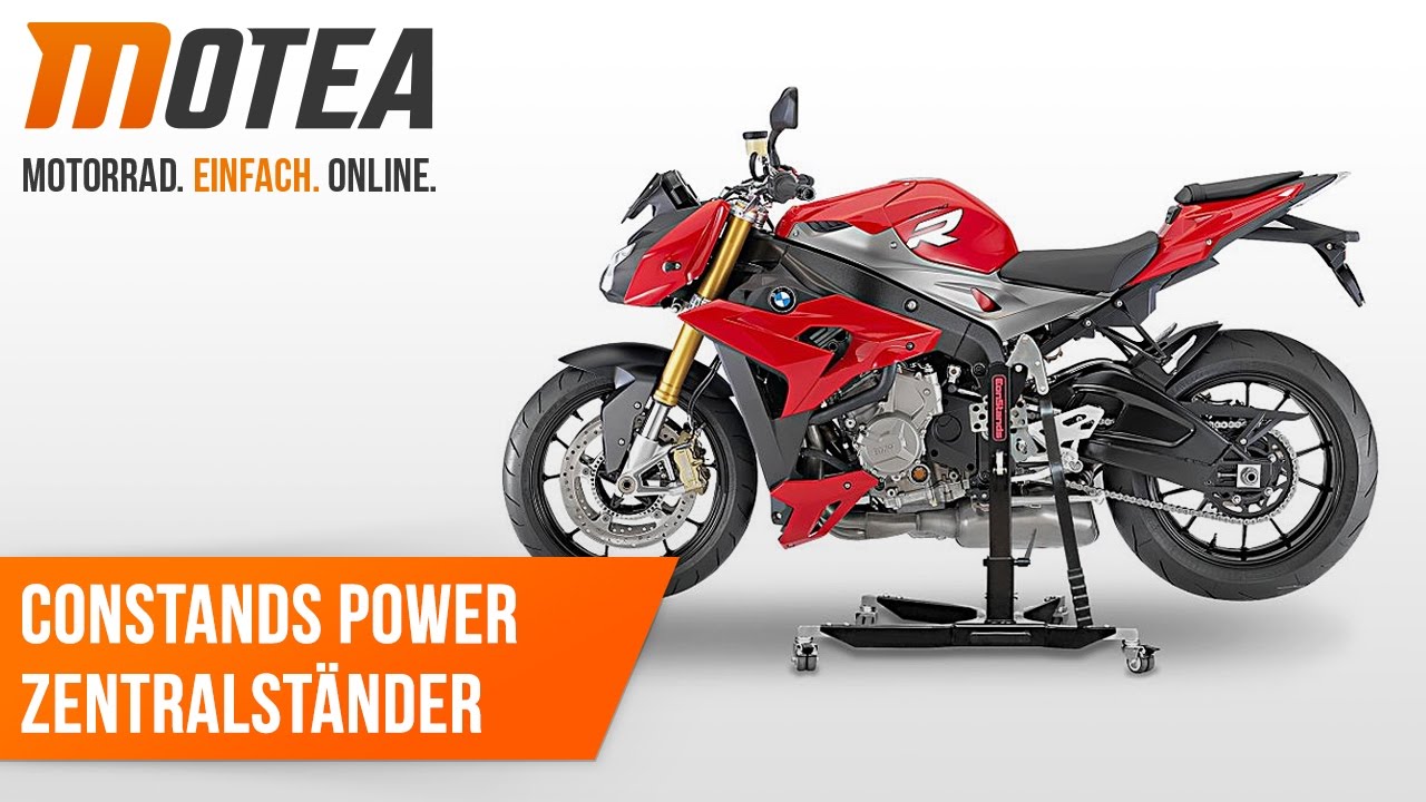 Zentralständer für BMW S1000R ConStands Power mit Adapterplatte
