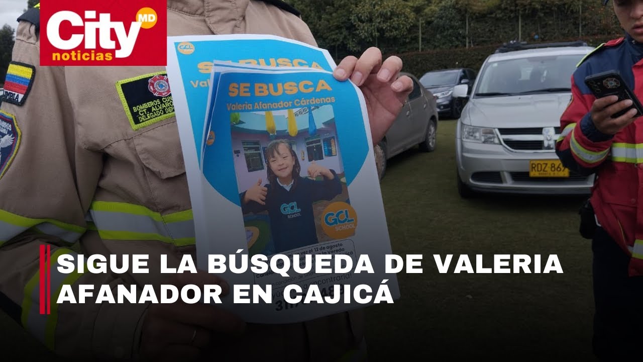 Hablan los padres de Valeria Afanador, menor de 10 años desaparecida en Cajicá | CityTv