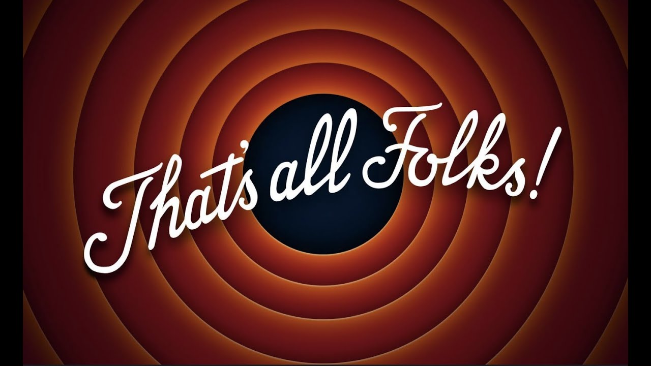 The end of the ROAD - Thank you