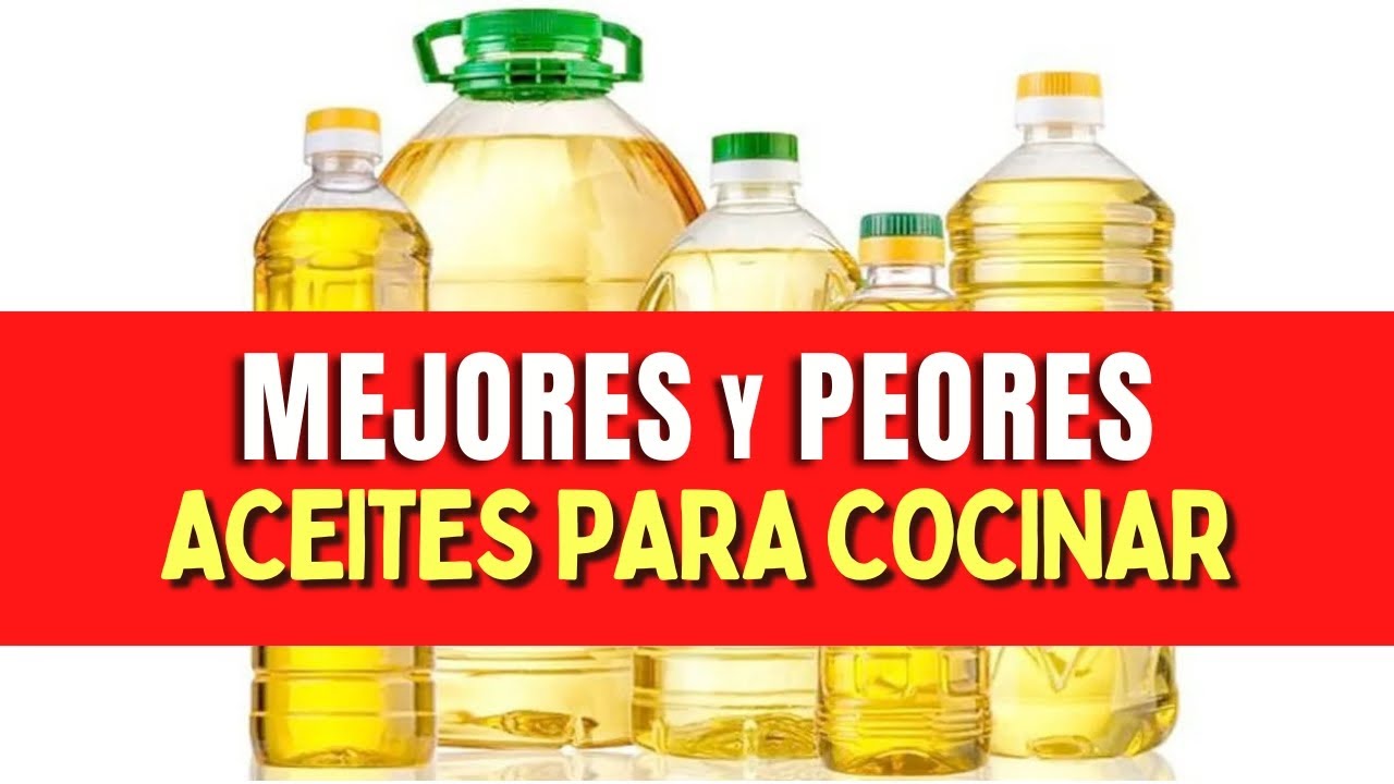 Los Mejores ACEITES PARA COCINAR (¡y los Peores!)
