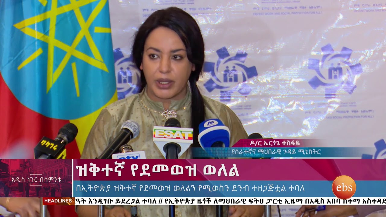 በኢትዮጵያ ዝቅተኛ የደመወዝ ወለልን የሚወስን ደንብ ተዘጋጅቷል ተባለ/Whats New October 10