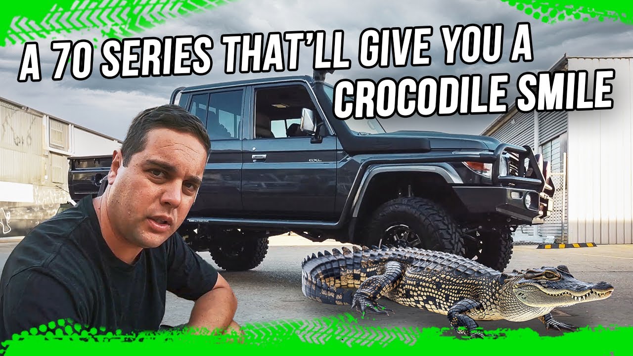 V8 79 Series LandCruiser Build: Custom Leather Interior & Crocodile Skin Finish