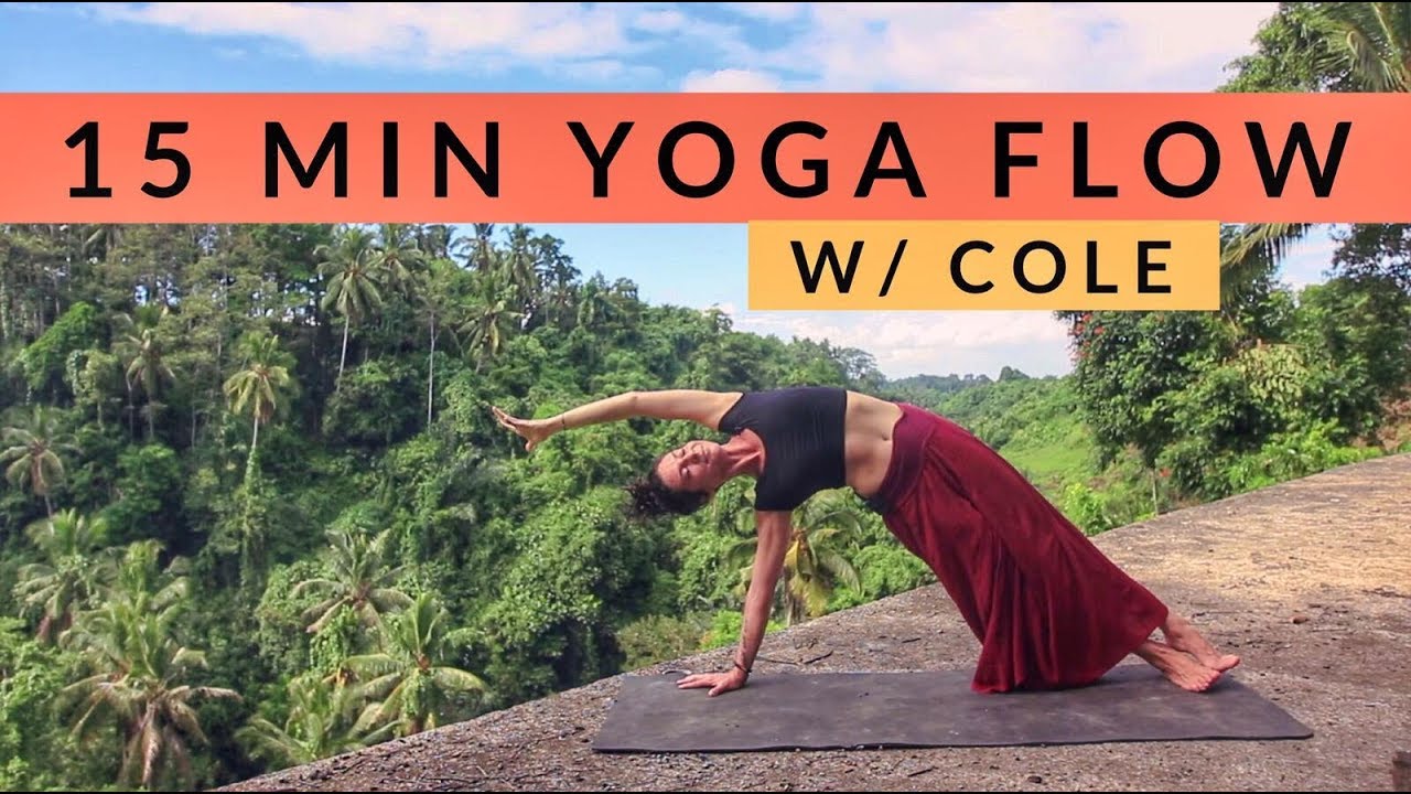 15 Minute Yoga Flow with Cole Chance