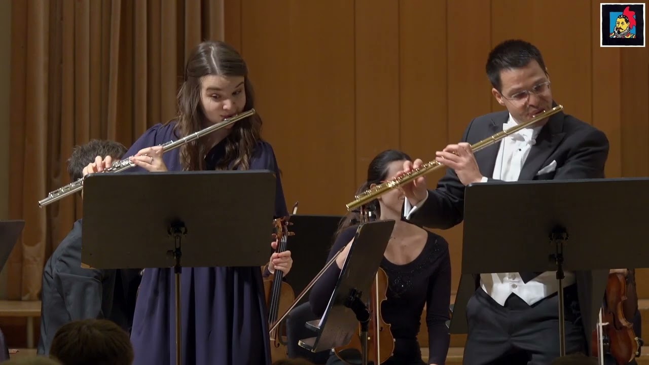 J. J. Quantz - Concerto for 2 flutes in g-minor 1. Mov.