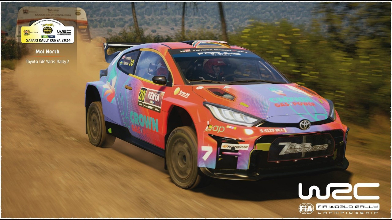 #20 Toyota Yaris GR Rally2  -  Gus GREENSMITH Jonas ANDERSSON