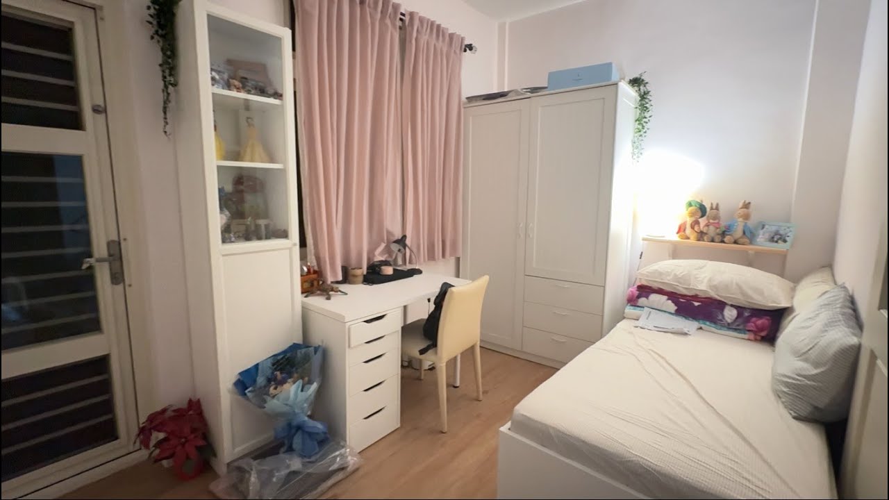 【主婦日常】近期買的幾樣家用品: 全聯、MUJI、IKEA / 我改造後的IKEA少女房 / 老家的除舊佈新 / 整理植栽