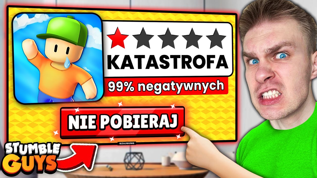 ZA TO… Gracze *NIENAWIDZĄ* Stumble Guys! 😡