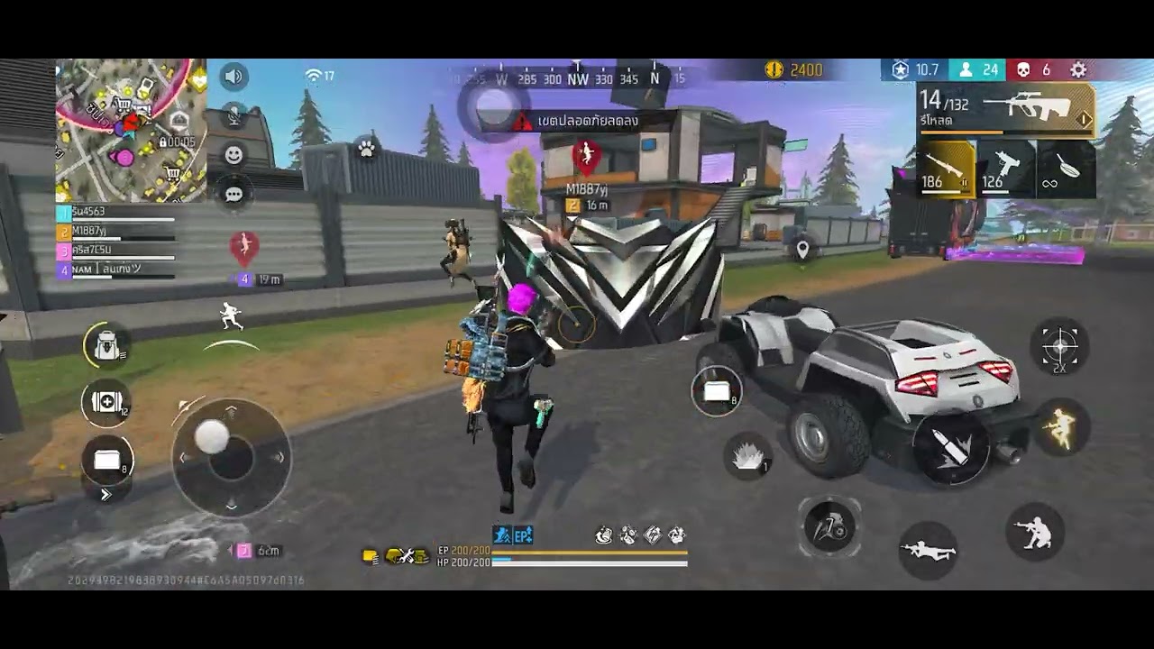 เล่นเกม FREE Fire โหมดจัดอันดับ👍👍👍￼