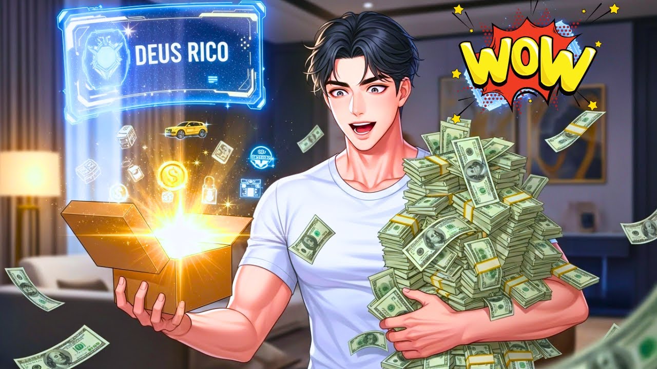 🎀Protagonista RICO com SISTEMA DIVINO – VIDA LUXUOSA e AMOR SURPREENDENTE | Resumo de Manhwa