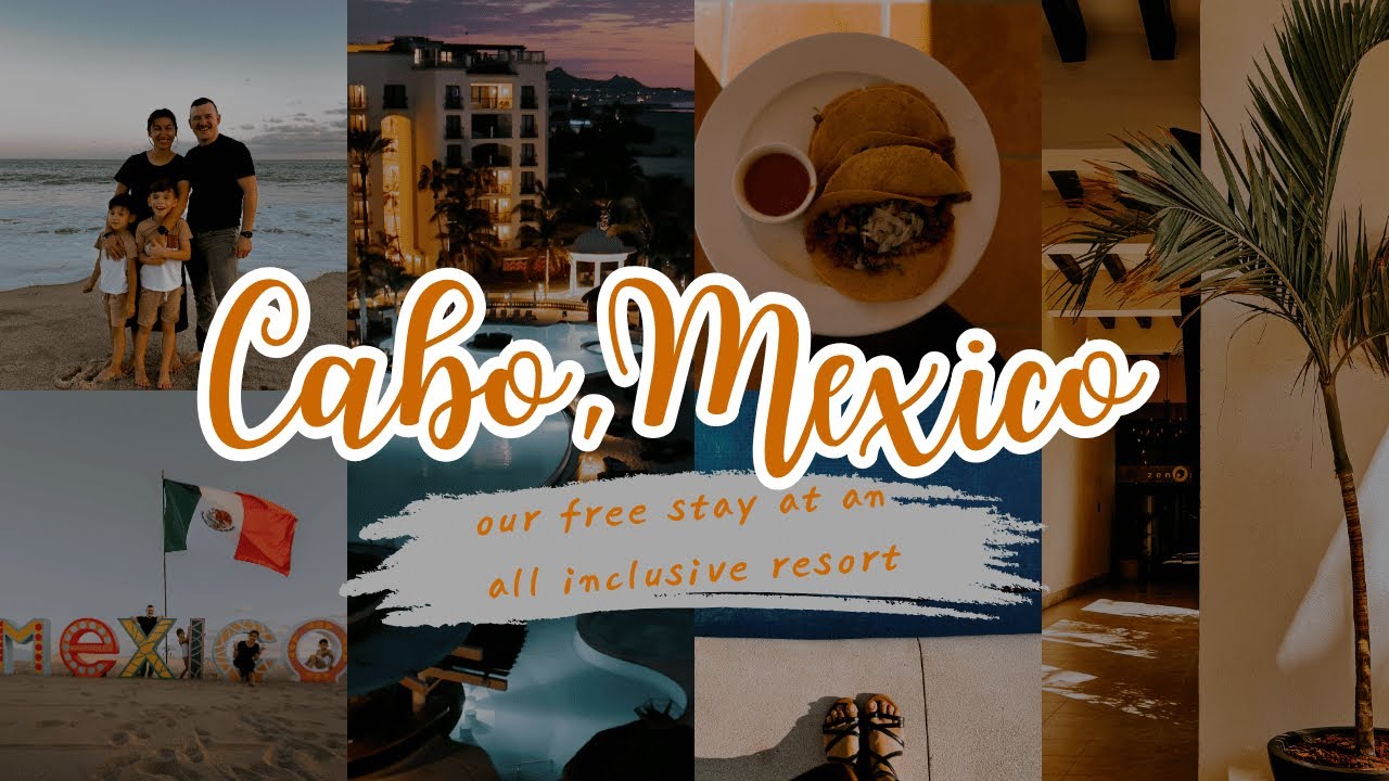 🌴☀️🌊 Наше бесплатное проживание на курорте «все включено» в Кабо, Мексика 🇲🇽