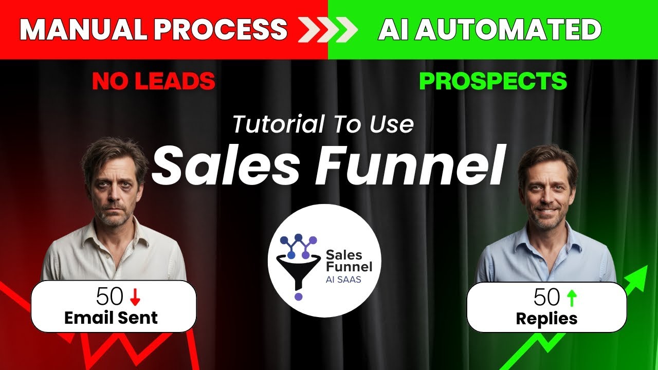 Lead Generation + Cold Email Setup &mdash; SaleFunnel Tutorial (Hindi) Part-1