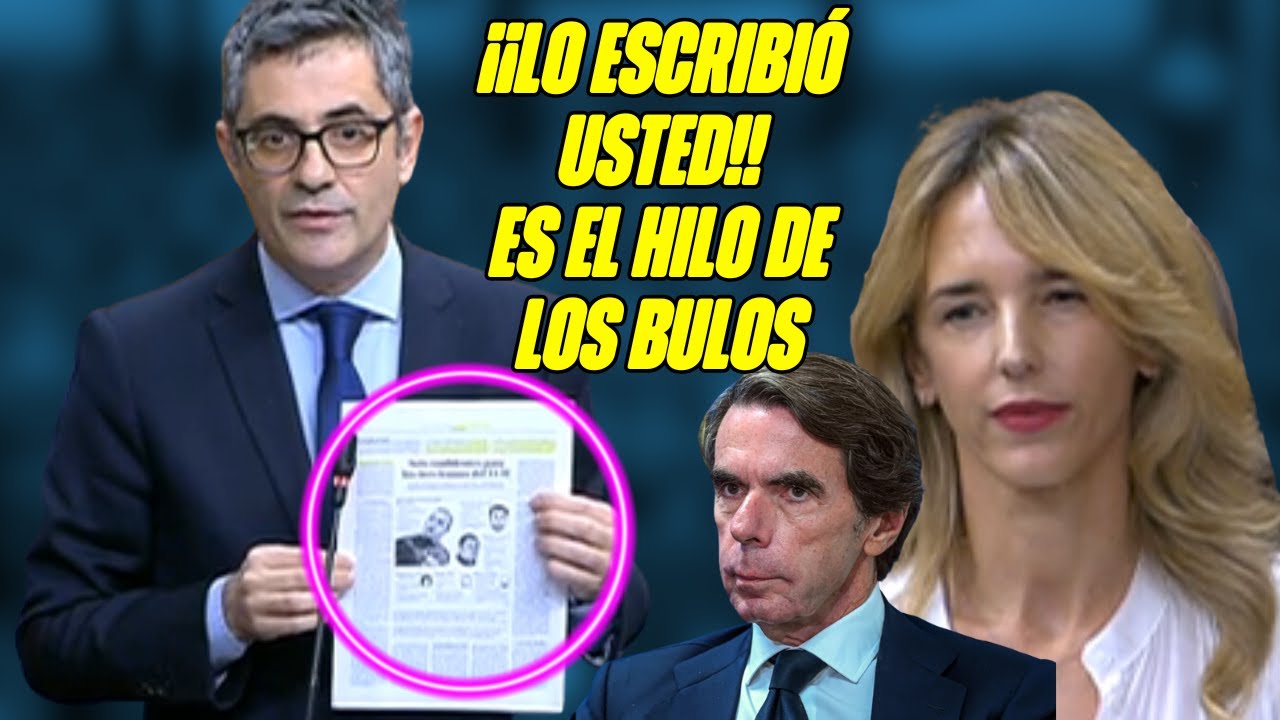 ⚡BOLA&Ntilde;OS deja HELADA a CAYETANA &Aacute;LVAREZ de TOLEDO (PP) &iexcl;Es la HISTORIA del BULO del 11M!