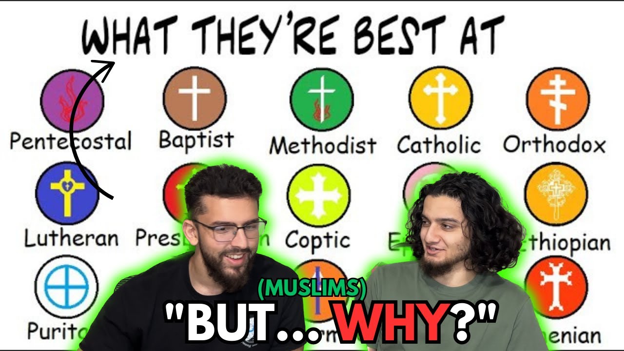MUSLIMS REACT to The best thing about each Christian denomination