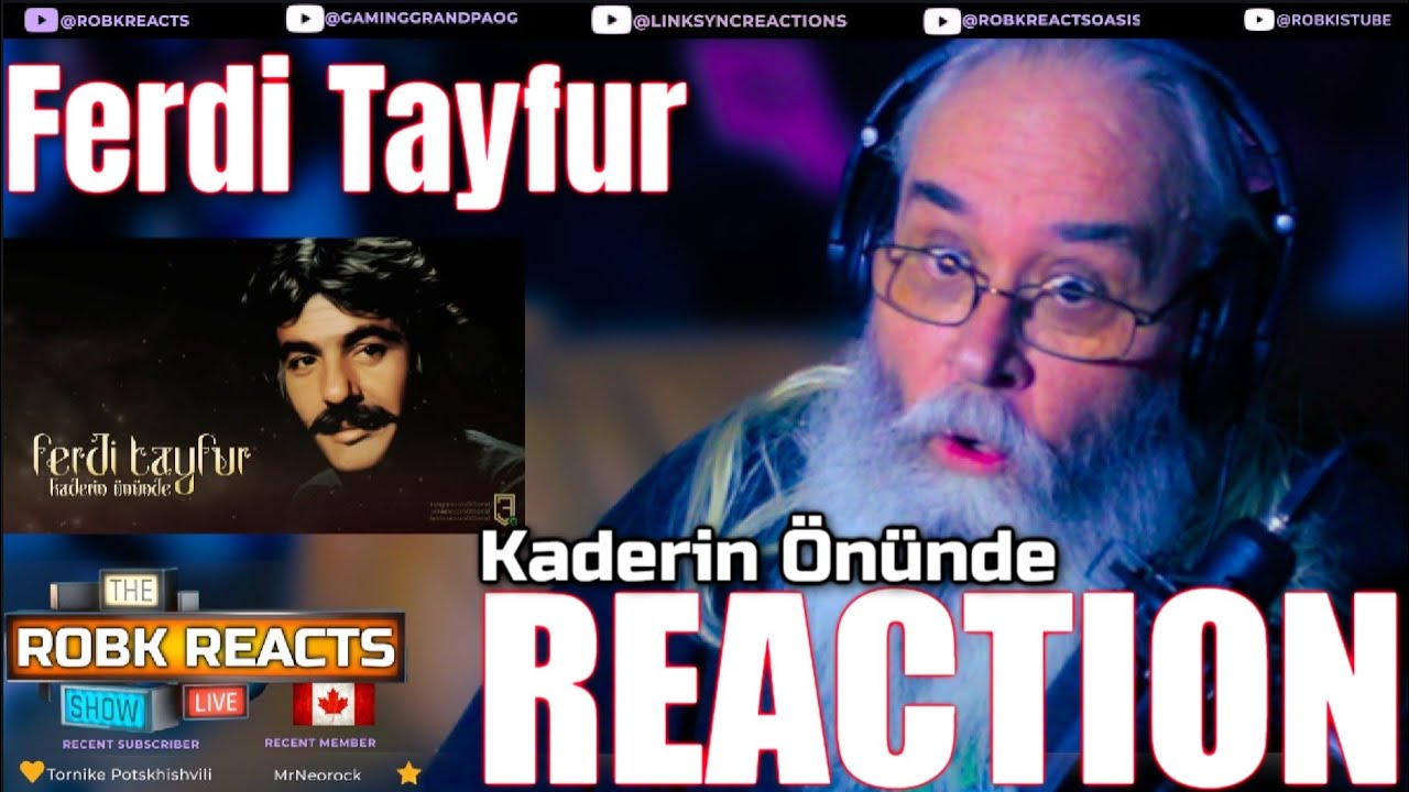 Ferdi Tayfur - Kaderin Önünde | First Time Hearing Reaction (Requested) | RobK Reacts
