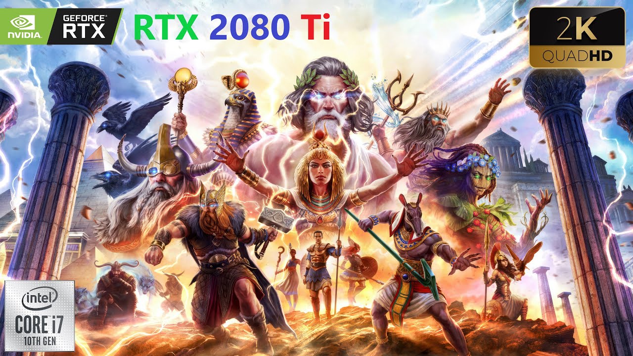 Age of Mythology: Retold [HIGH SETTINGS]- RTX 2080 Ti - i710700K - 32GB - 2K Game Benchmark