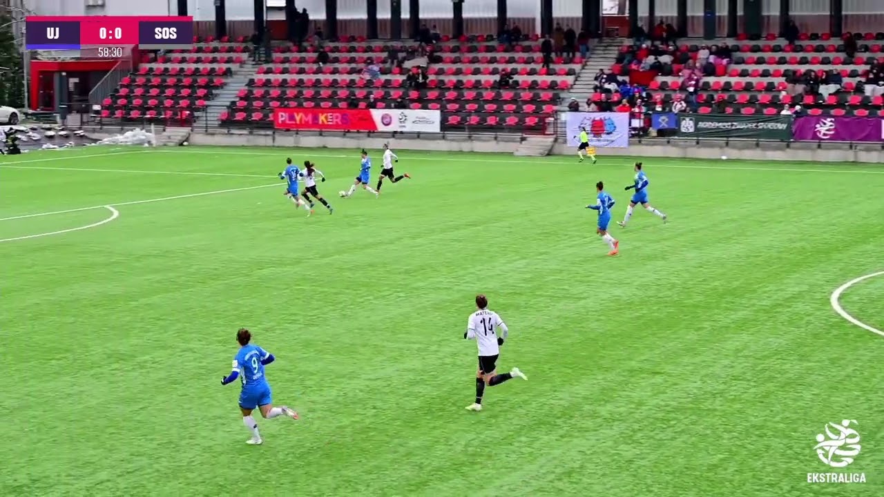 Skr&oacute;t Ekstraligi Kobiet AZS UJ Krak&oacute;w   Czarni Sosnowiec