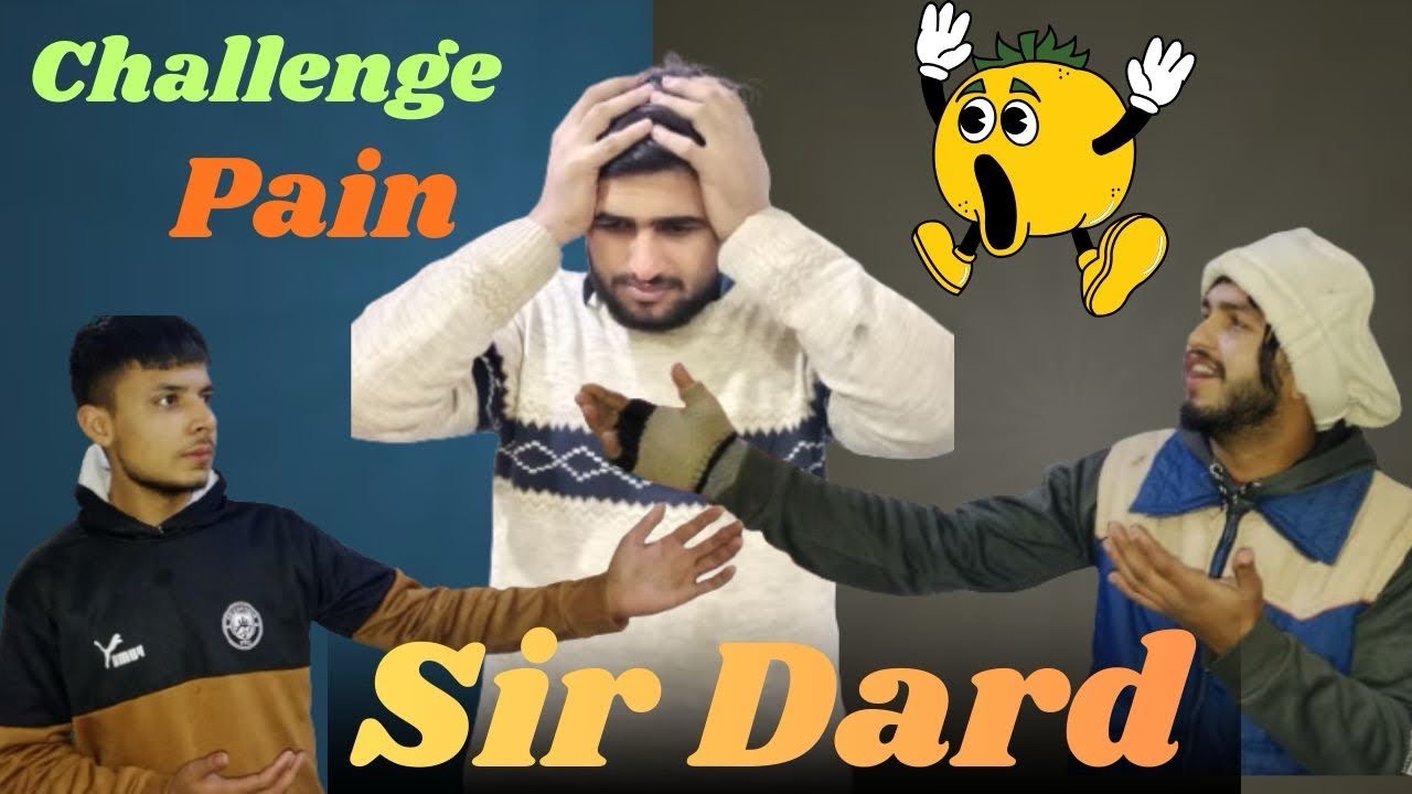 Challenge ki waja sa sir ma dard 😂10kviews 