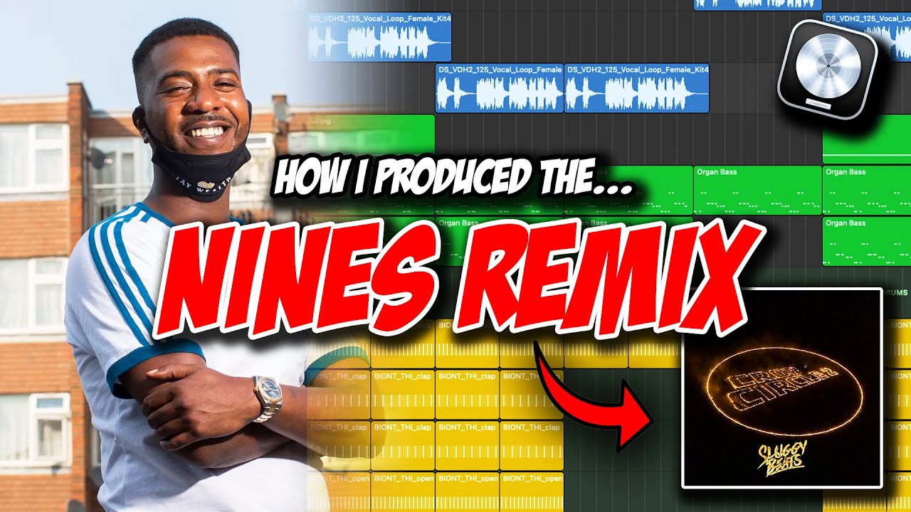 HOW I MADE THE NINES NOTHING LIKE ME REMIX | SLUGGY BEATS