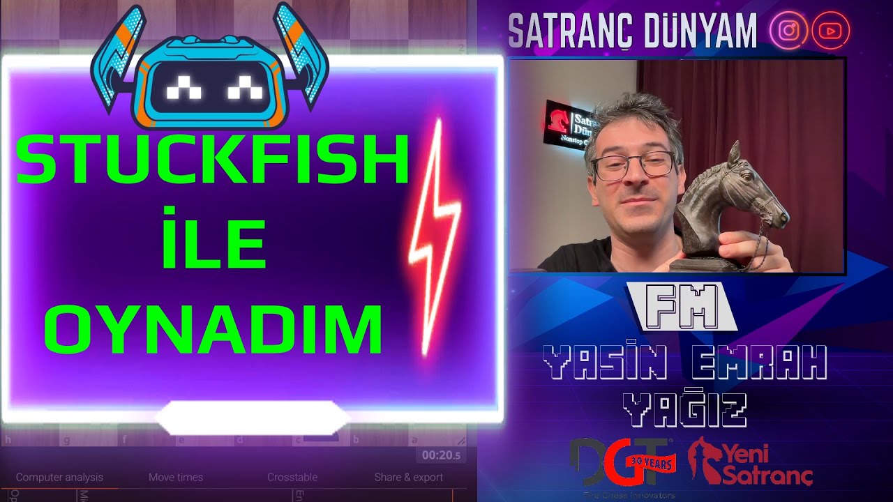STUCKFISH İLE OYNADIM | ONA ATIMI GÖSTERDİM