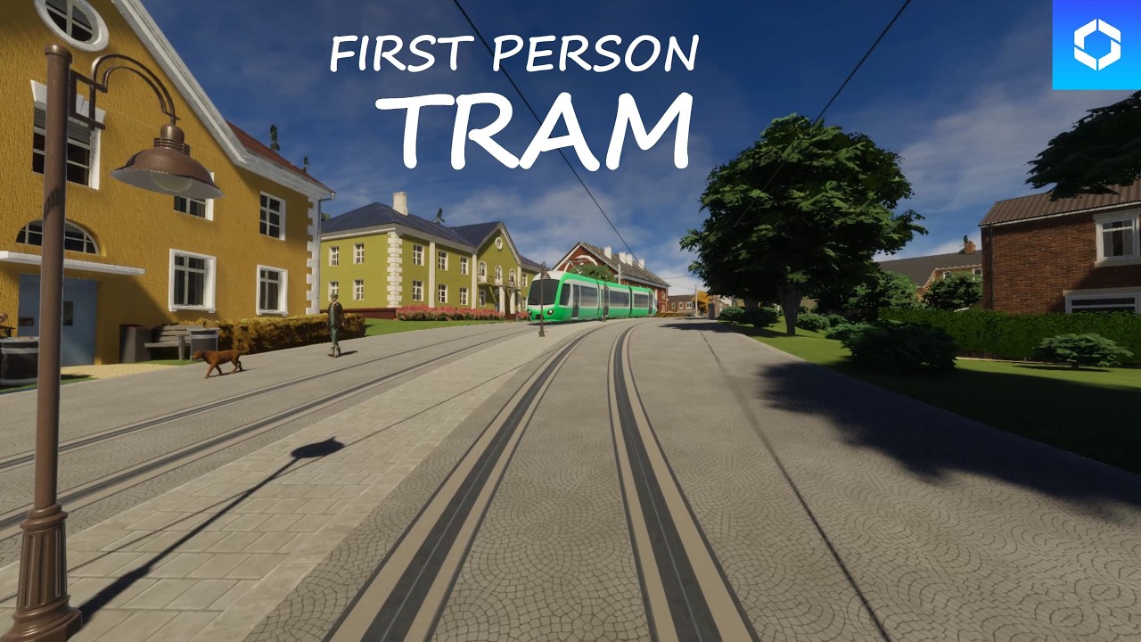 Cities Skylines 2 - FIRST Person Drive - TRAM Linie 1