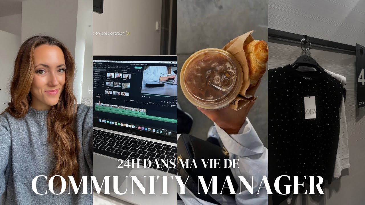 VLOG - 24h DANS MA VIE DE COMMUNITY MANAGER en alternance