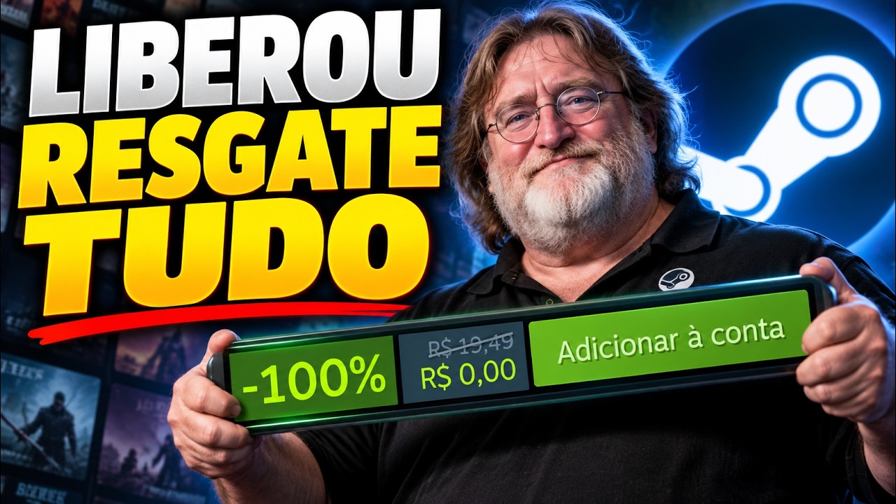 OFICIAL! Jogos Liberados de Gra&ccedil;a na STEAM, Grandes ofertas e Mais