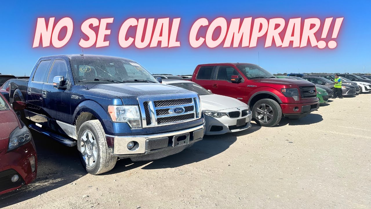todas las trocas que encontre en  la subasta de austin estan casi nuevas y en buenas condiciones