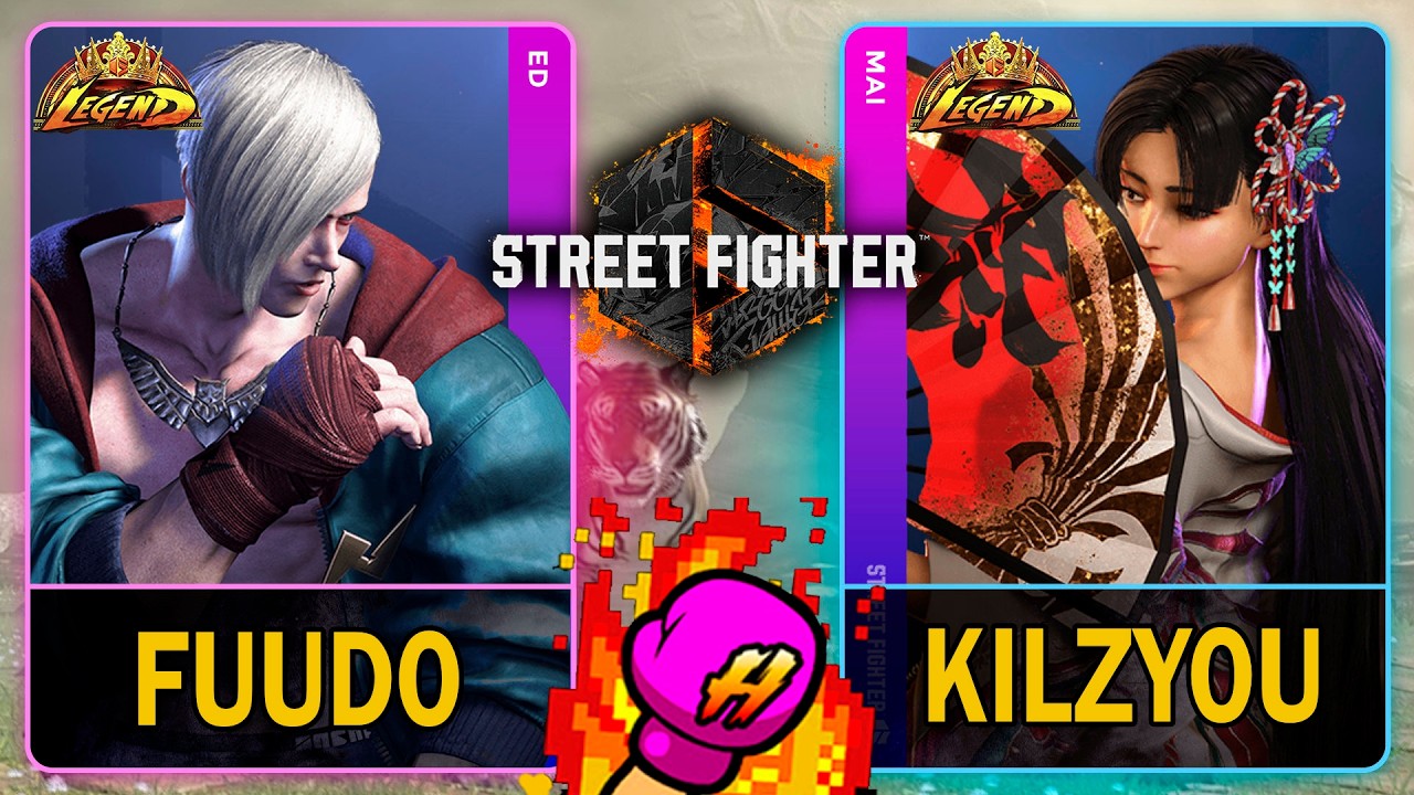 SF6 Fuudo (ED) VS Kilzyou (MAI)🥊Street Fighter 6🥊スト6🥊4K 60ᶠᵖˢ
