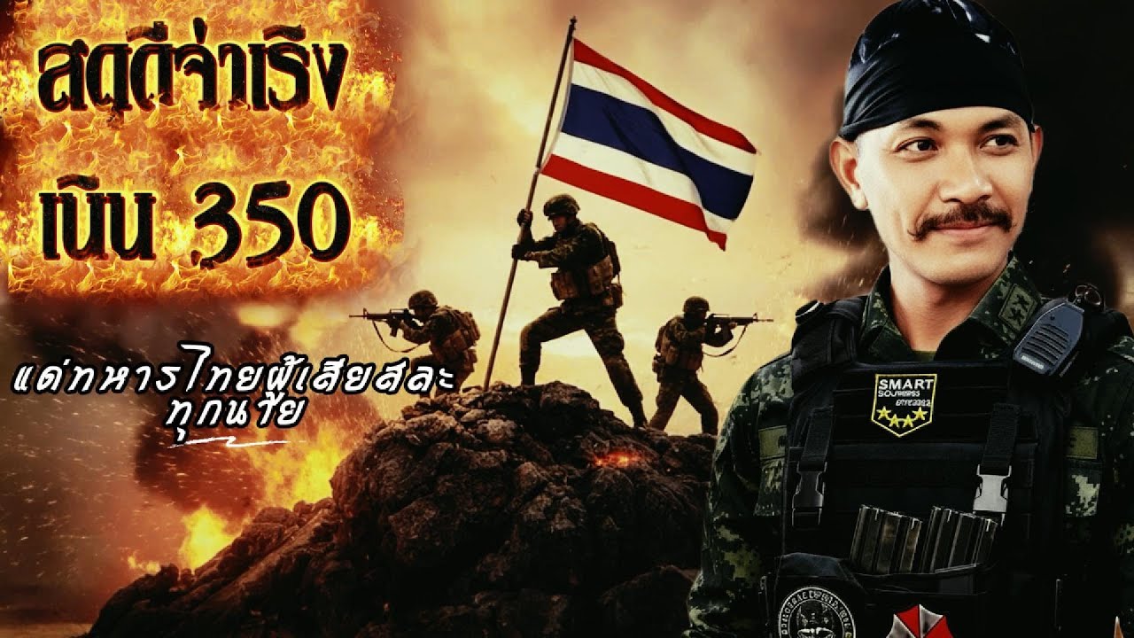 สดุดีจ่าเริงเนิน350-แด่ทหารไทยผู้เสียสละทุกนาย -Chilly Flow [Official Audio ]