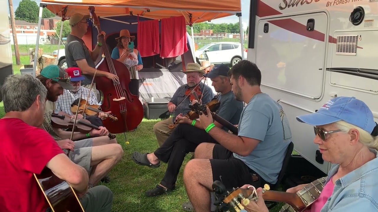 Hawks and Eagles – Jam at Mount Airy Fiddlers Convention