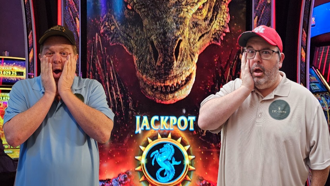 🎰🔥Massive Handpay House of the Dragon Slot at Coushatta! 🐉 Huge Jackpot Win!