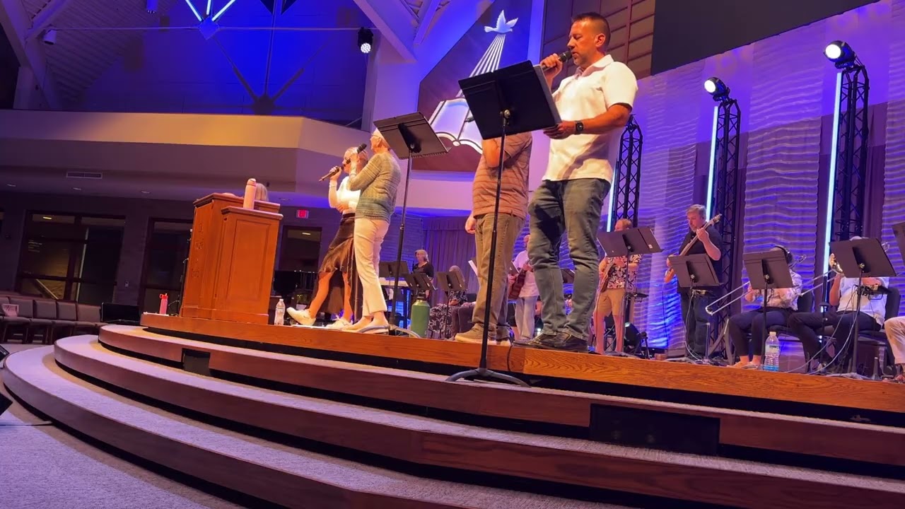 Holy Forever and Christus Victor (Amen) rehearsal at Fellowship Reformed Church 10/5/25
